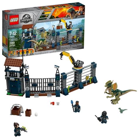 LEGO Jurassic World Dilophosaurus Outpost Attack 75931 - Walmart.com ...