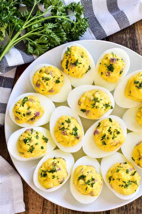 Ham and Cheese Deviled Eggs – Lemon Tree Dwelling