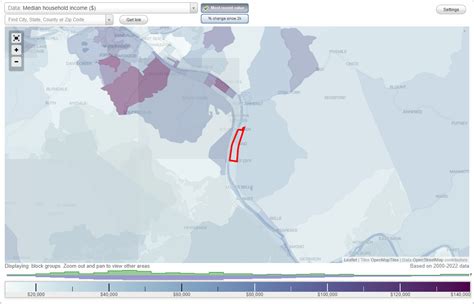 Rand, West Virginia (WV) income map, earnings map, and wages data