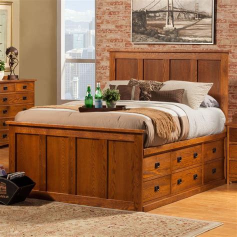 Oak Mission Style Bedroom Furniture / Bedroom Furniture | Mission Furniture | Craftsman ...