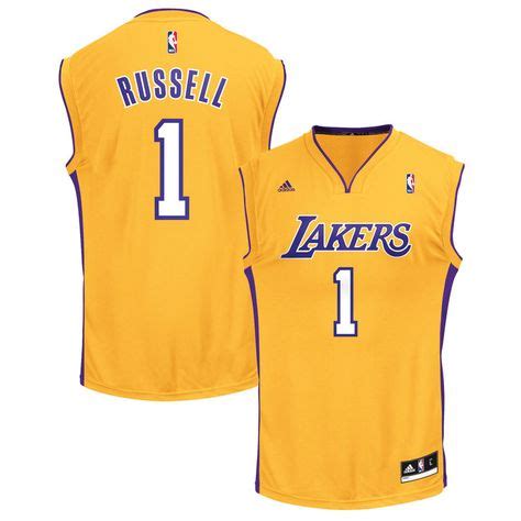 D'Angelo Russell Los Angeles Lakers adidas Replica Jersey - Gold | Los angeles lakers