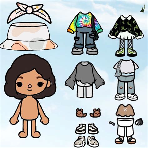 Toca Boca Printable Paper Doll - Printable And Enjoyable Learning