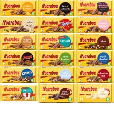 Marabou Chocolate Variety Pack - 10 Bars, Choose Philippines | Ubuy