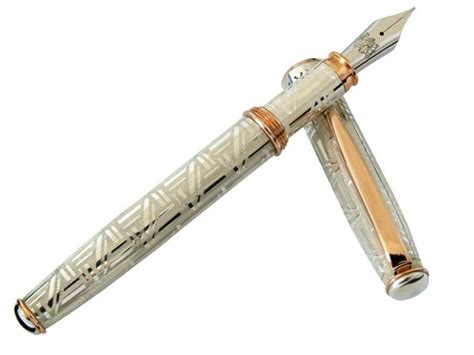 Handmade Fountain Pen Sterling Silver 925 Pen & the City Rose - Etsy