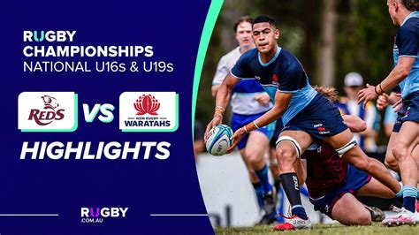 U16s Queensland Reds v NSW Waratahs Highlights | National Rugby Championship Round 1 - YouTube