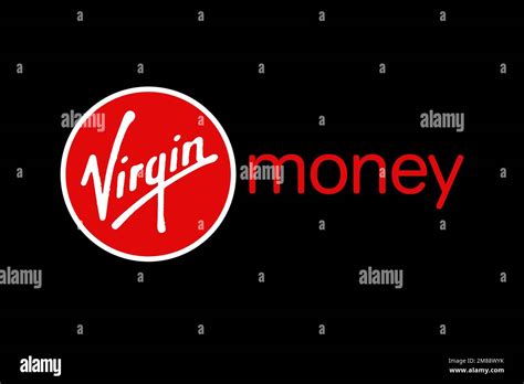 Virgin Money UK, Logo, Black background Stock Photo - Alamy