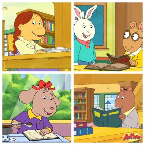 Arthur Read on Twitter | Arthur read, Library card, Lovers day