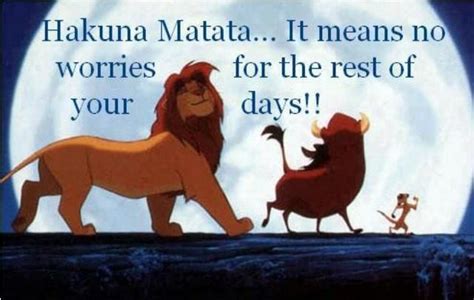 Hakuna Matata All Quotes, Quotable Quotes, Quotes To Live By, Best Quotes, Hakuna Matata, Magic ...