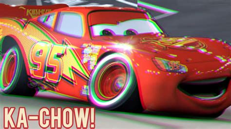 Cars but it's just Lightning Mcqueen saying KA-CHOW!!! ⚡ ⚡ - YouTube