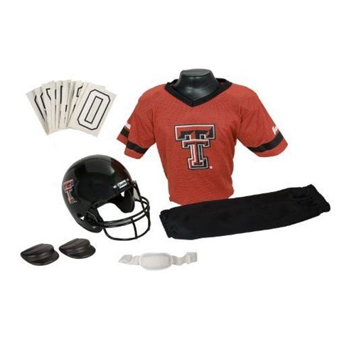 Texas Tech Red Raiders Kids/Youth Football Helmet and Uniform Set | Texas tech red raiders, Team ...