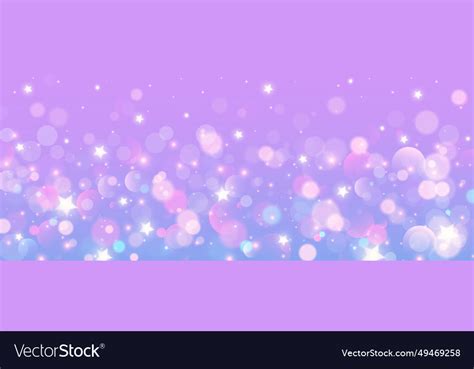 Purple unicorn background pastel violet sky Vector Image