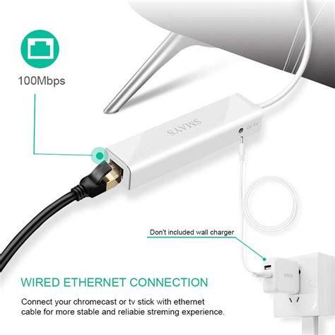 Micro USB Ethernet Adapter w/OTG Hub