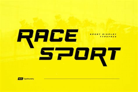 Race Sport Font - Dafont Free