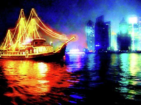 Shanghai Harbor Photograph by Paul Fletcher - Fine Art America