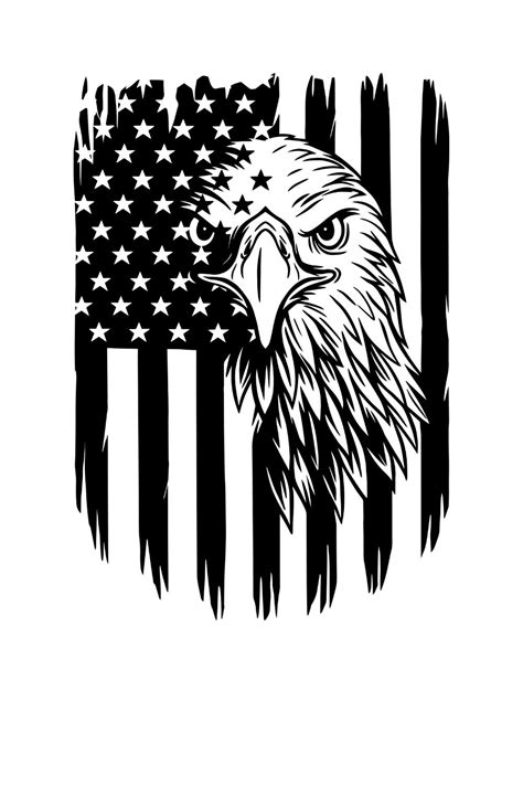 Eagle with american flag svg american flag svg eagle svg eagle through ...