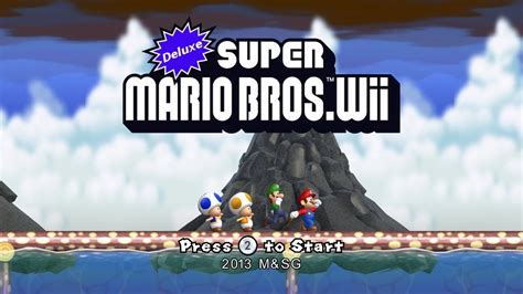 DELUXE New Super Mario Bros.Wii 100% Complete - YouTube