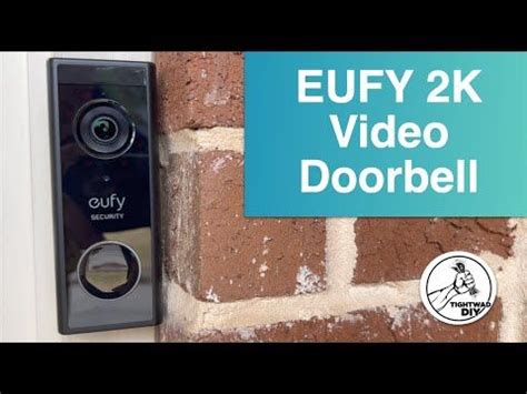 EUFY 2K Video Doorbell | No Monthly Monitoring Fees | Human Detection | Editable Motion Ranges ...