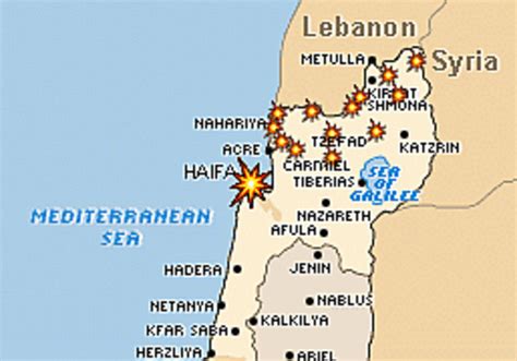 Safed Israel Map