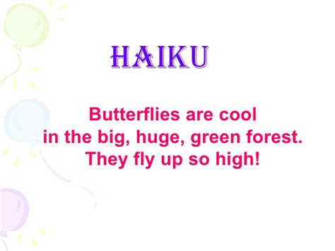 Good haiku Poems