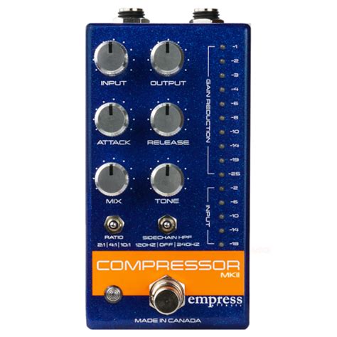 Empress Compressor MKII Blue