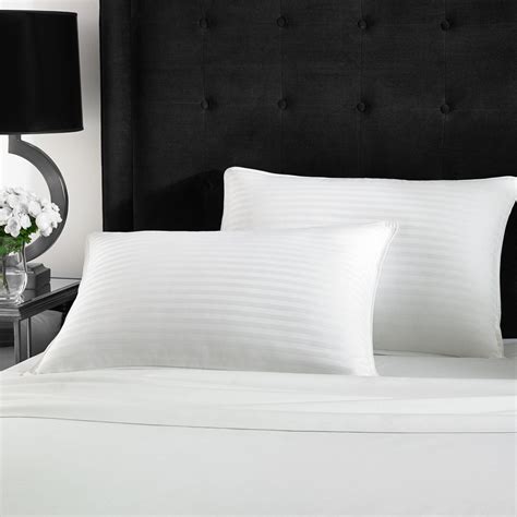 Beckham Hotel Collection Bed Pillows Standard / Queen Size Set of 2 - Down Alternative Bedding ...