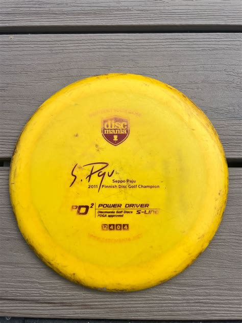 Discmania PD2 Seppo Paju 2011 Finnish Disc Golf Champion | Tori