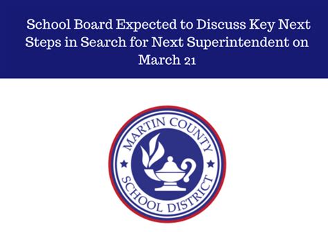 School Board Expected to Discuss Key Next Steps in Search for New ...