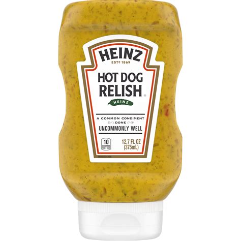 Heinz Hot Dog Relish (12.7 fl oz Bottle)- Buy Online in United Arab ...