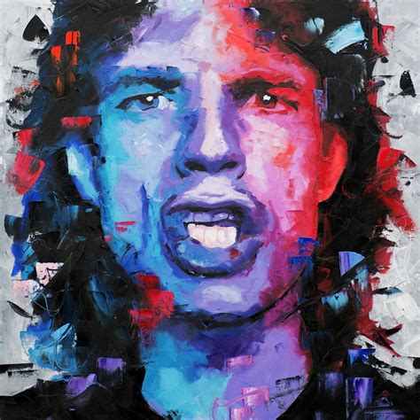 Mick Jagger Painting by Richard Day - Pixels