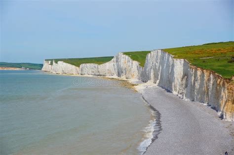 Seven Sisters Cliffs stock photo. Image of series, east - 85629820