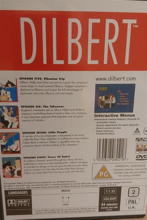 DILBERT DVD BOX SET COLUMBIA TRISTAR COMEDY ANIMATION | eBay