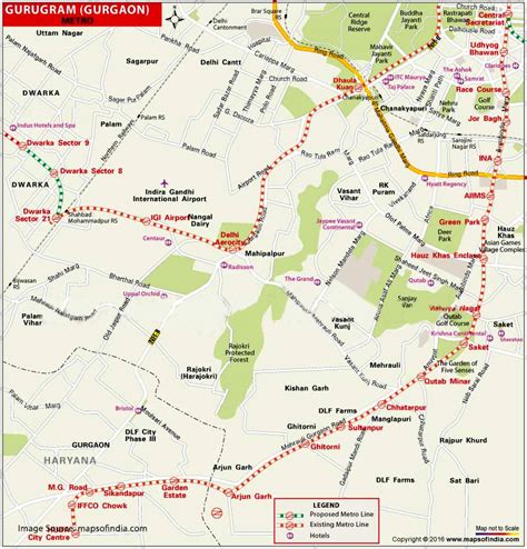 Find Out All About Gurgaon Metro, Map, Timings, Route and its Impact on ...