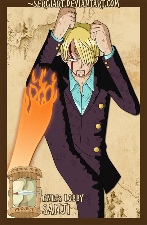 EPP - Enies Lobby: Sanji by SergiART on DeviantArt