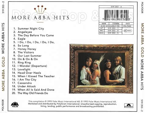 Discos Pop & Mas: ABBA - More ABBA Gold: More ABBA Hits