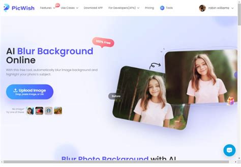 PicWish Introduces Groundbreaking AI Blur Background Feature with Ease