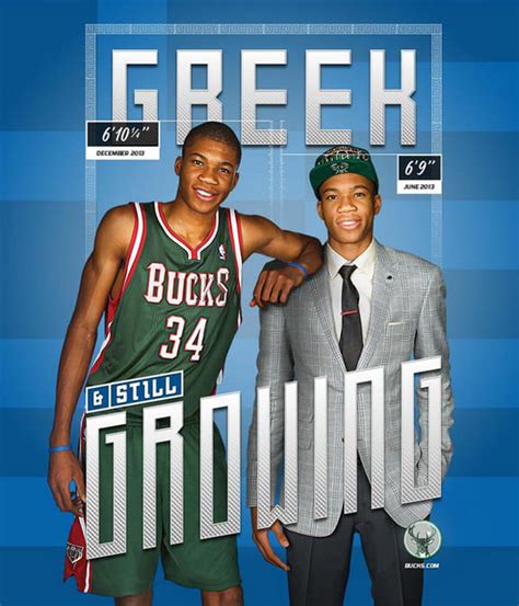 Growing Giannis: Bucks' rookie has grown more than an inch since draft ...