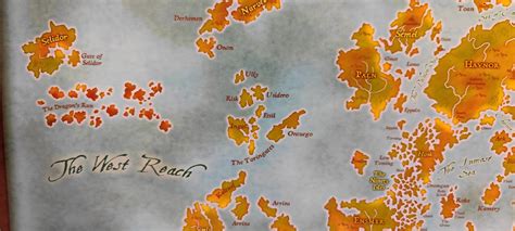 High Quality Map of the Earthsea World Written by Ursula K. Le - Etsy UK