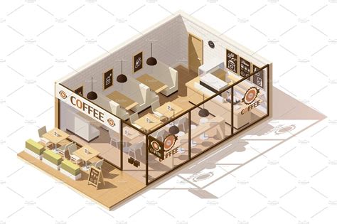 Tiny Coffee Shop Floor Plan - floorplans.click