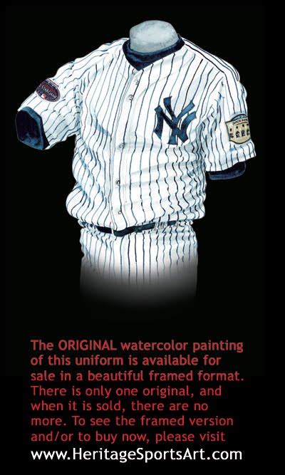 New York Yankees Uniform and Team History | Heritage Uniforms and Jerseys