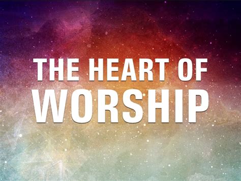 Heart Of Worship Video Worship Song Track with Lyrics | Playback Media | SermonSpice