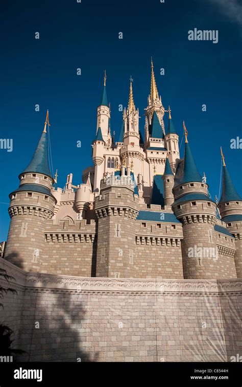 Magic Kingdom Castle Stock Photo - Alamy