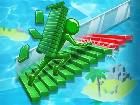 Stair Race 3D Game - Play online at GameMonetize.co Games