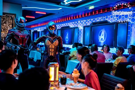 First Photos From Worlds of Marvel Restaurant and Star Wars: Hyperspace ...