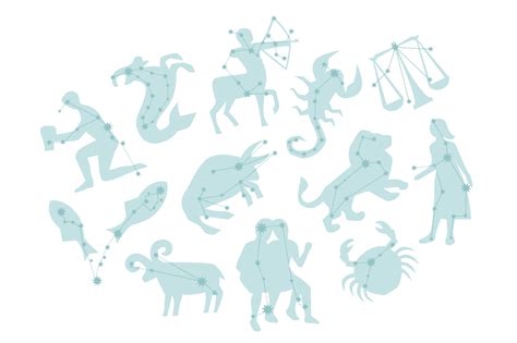 Zodiac Constellations | Custom-Designed Illustrations ~ Creative Market