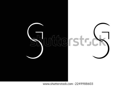 Sg Logo Design Template Vector Graphic Stock Vector (Royalty Free) 2249988603 | Shutterstock