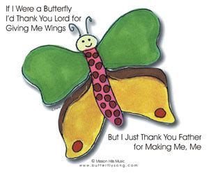 OFFICIAL WEBSITE THE BUTTERFLYSONG, If I Were a Butterfly, Brian Howard: BUTTERFLY SONG--LYRICS!