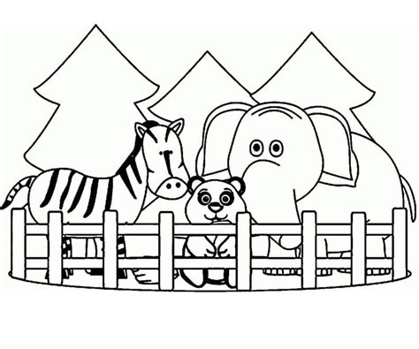 Cartoon Zoo Coloring - Play Free Coloring Game Online