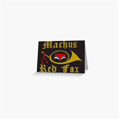 "Machus Red Fox Restaurant" Greeting Card for Sale by SwampfoxDesign | Redbubble