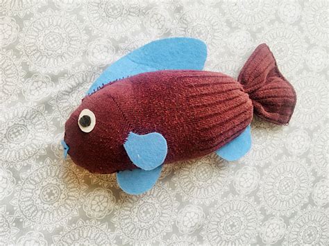 How To Make A Sock Fish (Free Fin Template Download)