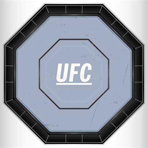 Ufc Octagon Top View